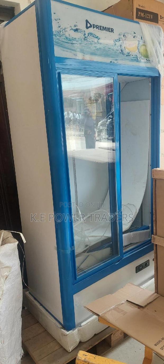 Double Door 600 Litre Showcase Chiller - main view