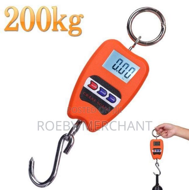 200 KG Digital Hanging Scale With Accurate Sensors