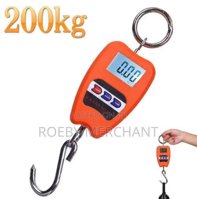 200 KG Digital Hanging Scale With Accurate Sensors