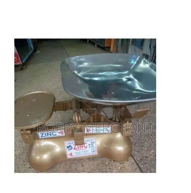 Zinc Manual Weighing Scale Analogue With 7weights - 15kgs