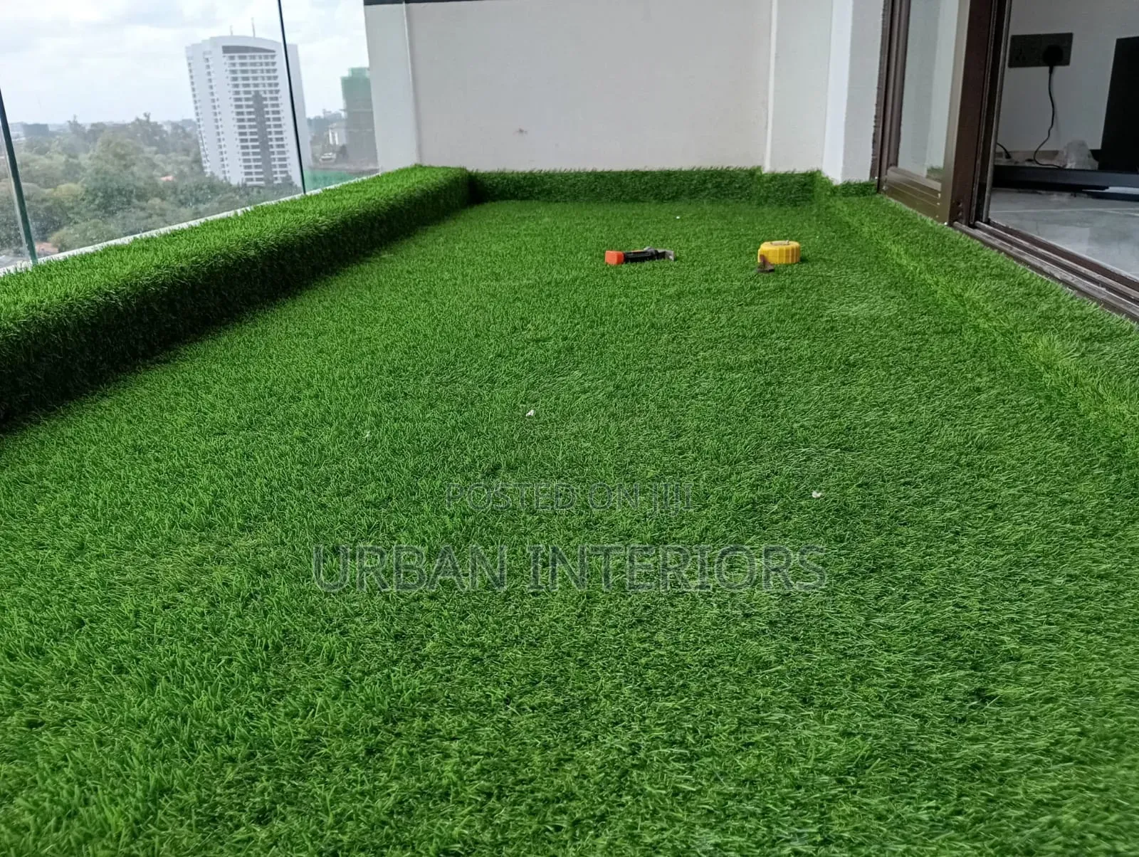 Fake Balcony Grass Carpet