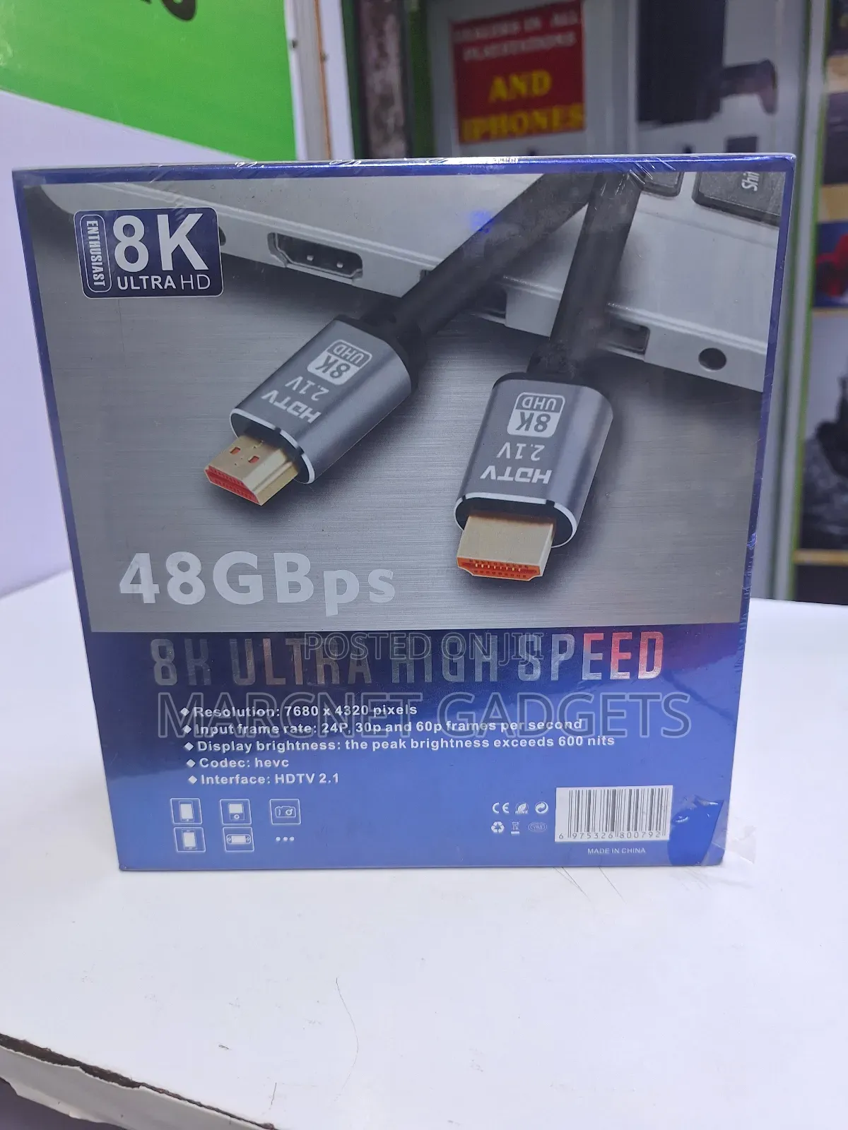 Premium Hdmi to Hdmi Cable Version 2.1 48GBPS RGB 4:4:4