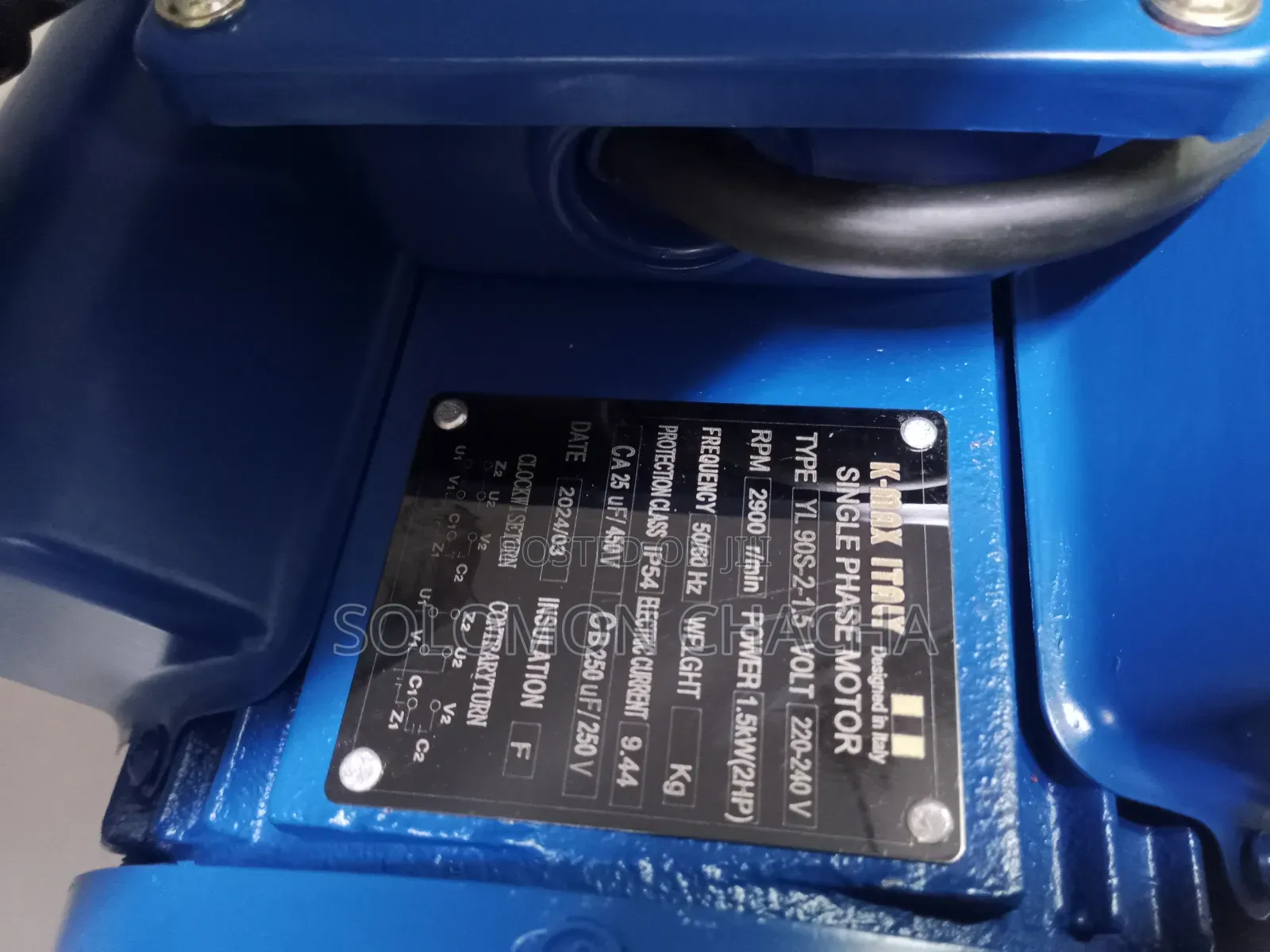 K-Max Italy 2hp 1.5kw Electric Motor