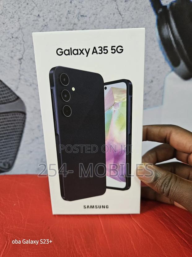 New Samsung Galaxy A35 128 GB Black - thumbnail 2