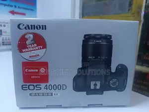 Canon EOS 4000D Camera (Ef-S 18-55 III Kit) '! Canon 4000D