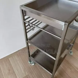 Stainless Steel 3tier Medical Trolley
