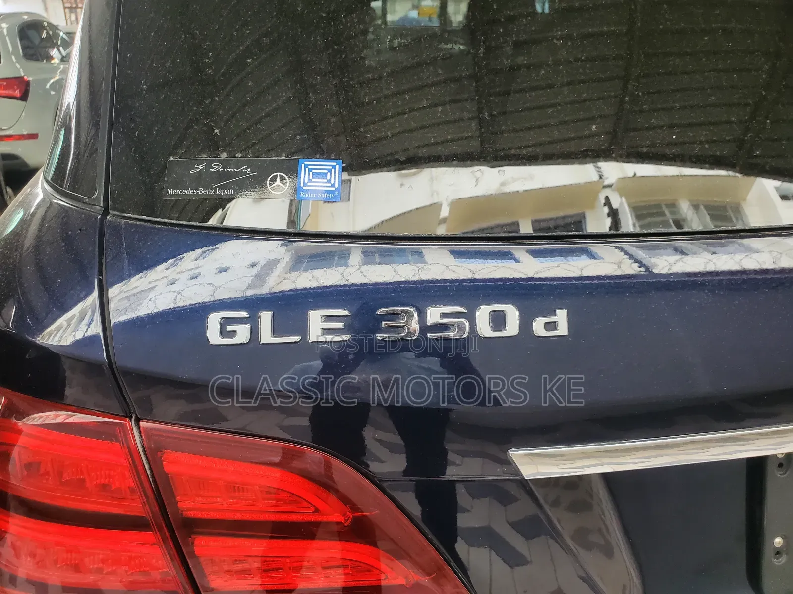 Mercedes-Benz GLE-Class GLE 350d 4MATIC 2017 Blue