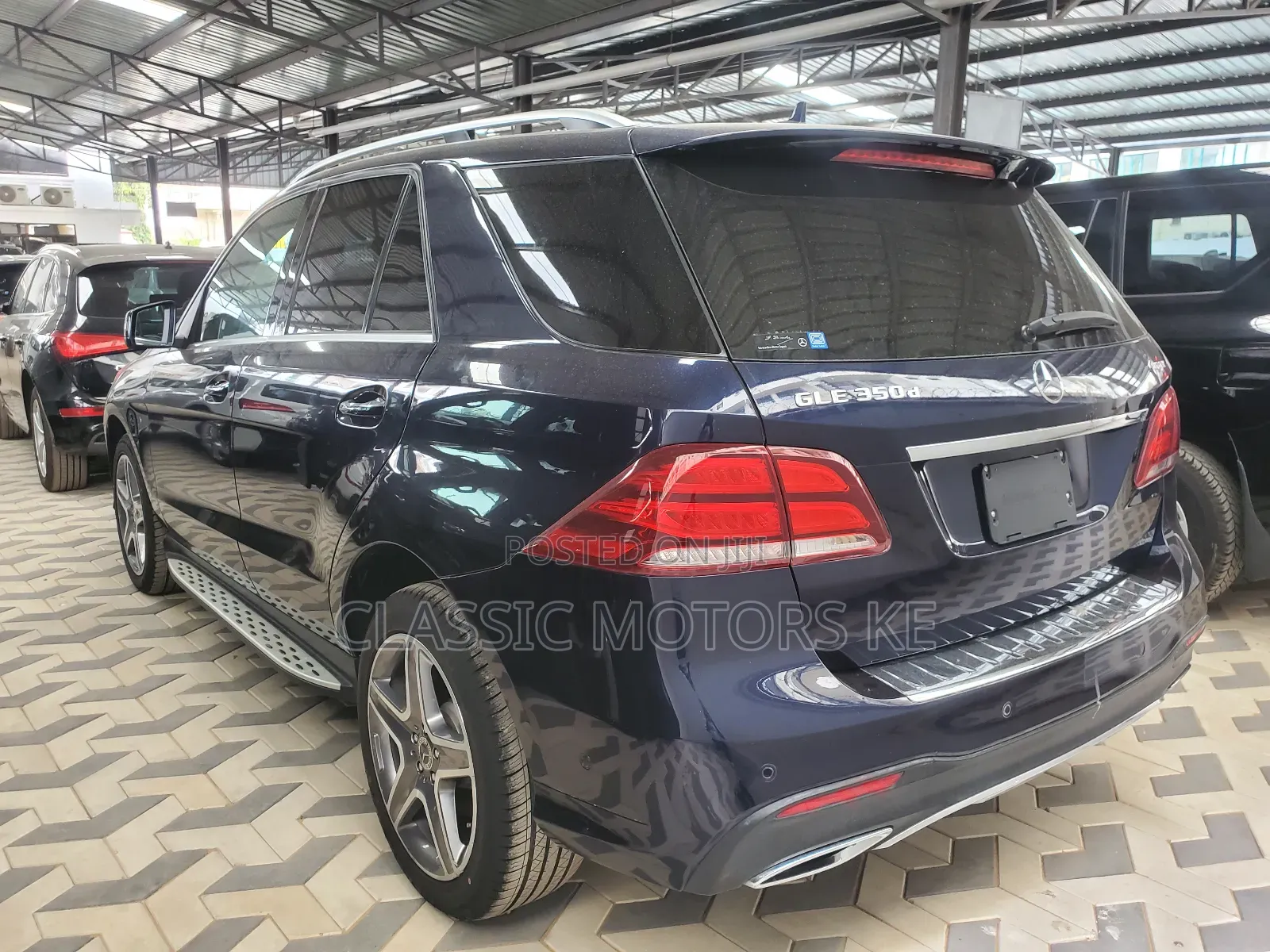 Mercedes-Benz GLE-Class GLE 350d 4MATIC 2017 Blue