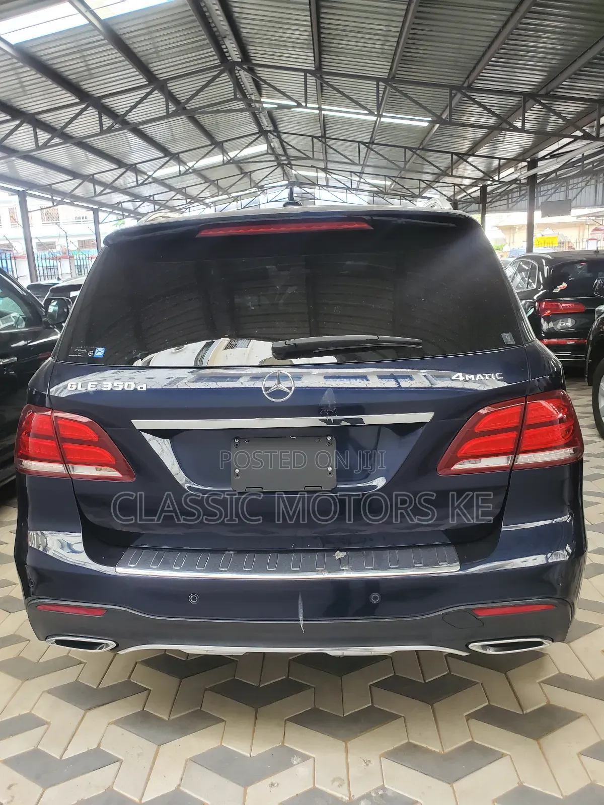 Mercedes-Benz GLE-Class GLE 350d 4MATIC 2017 Blue