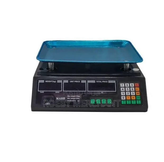 Mash High Accuracy LCD Display Digital Weighing Scale-30kgs
