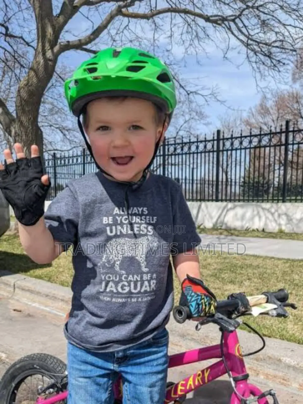 Child Cycling Half Finger Gloves Non-Slip Bike Gloves