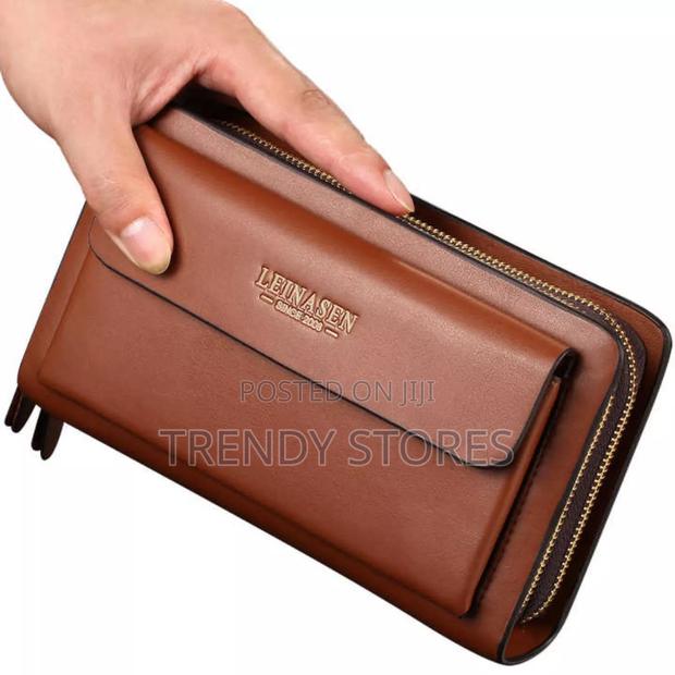Brown Fashion Leather Wallet - thumbnail 3