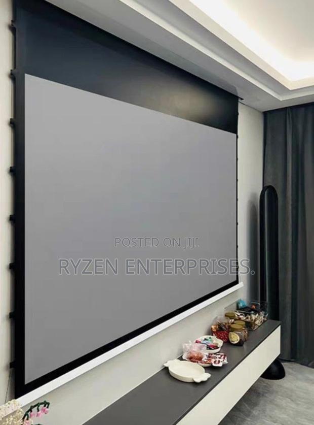 Electric Projector Screen 180 X 180 - main view