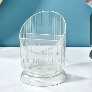 Clear Acrylic Rotating Makeup Organizer