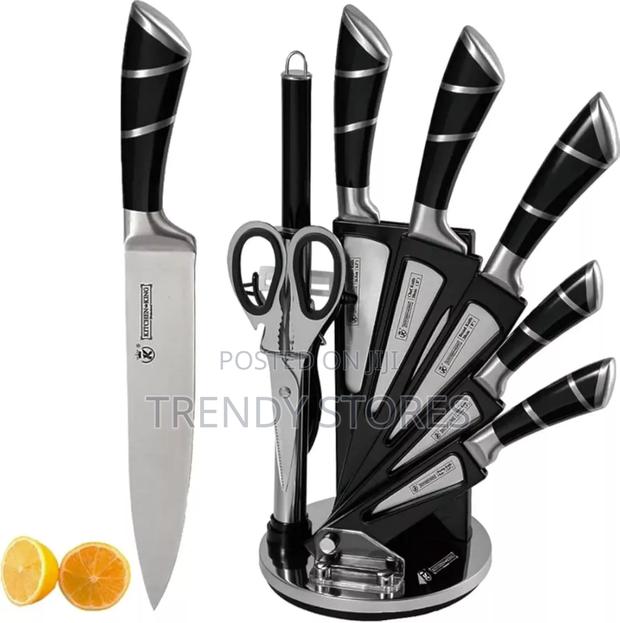 9 PCS Kitchen Knife Set - main view