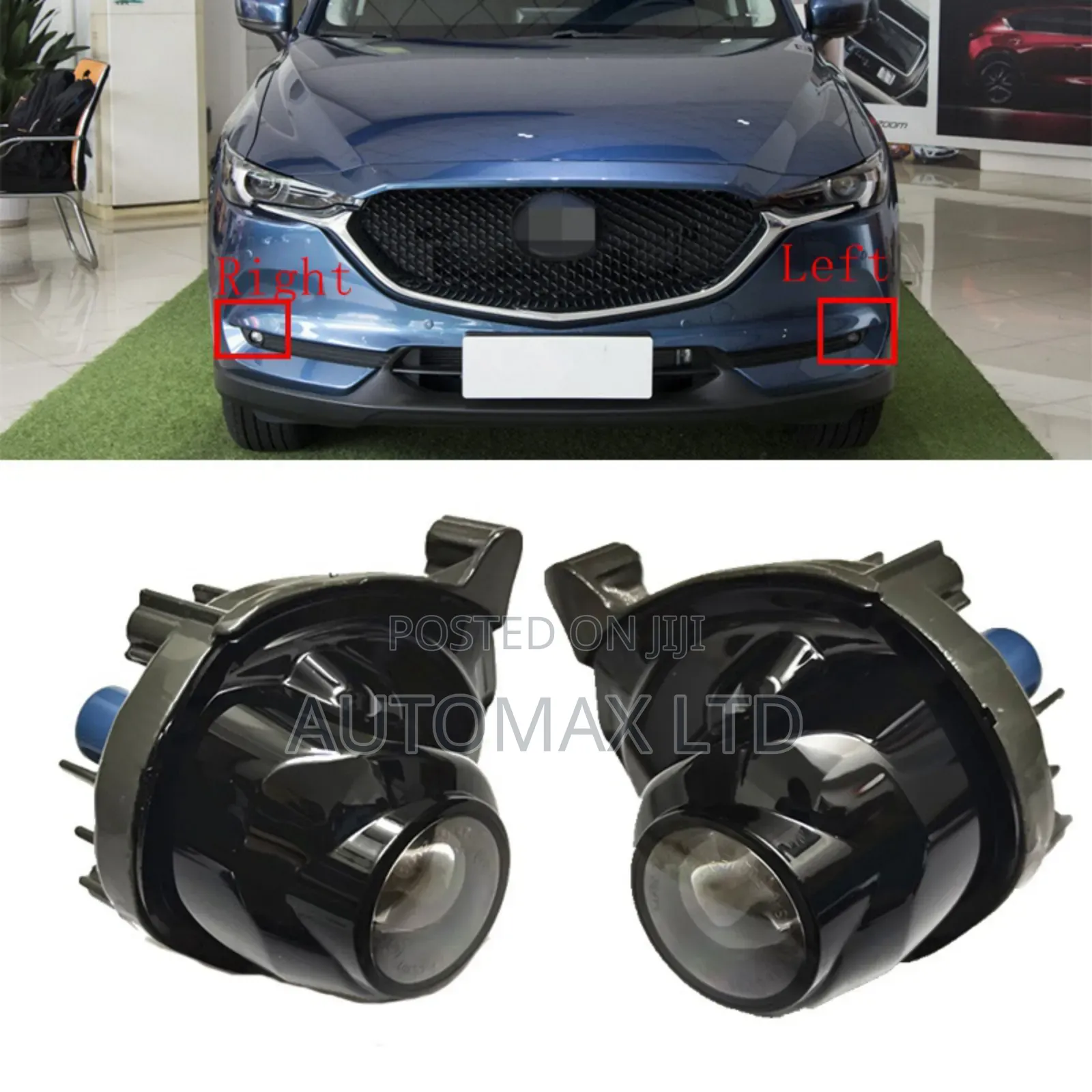 Mazda CX5, Yr2018+ Fog Lamps With Bracket