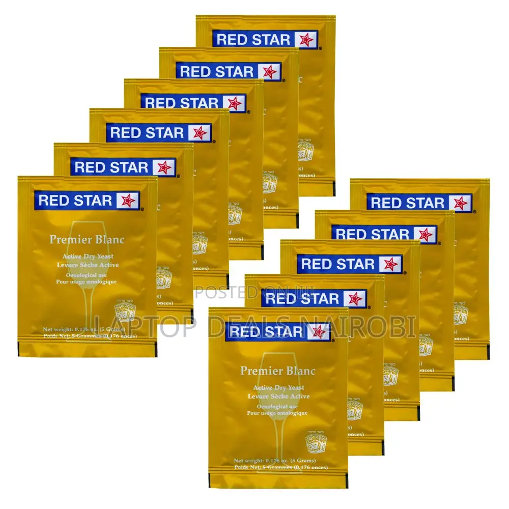 1 Packs Red Star Premier Blanc Wine Yeast 5 Grams