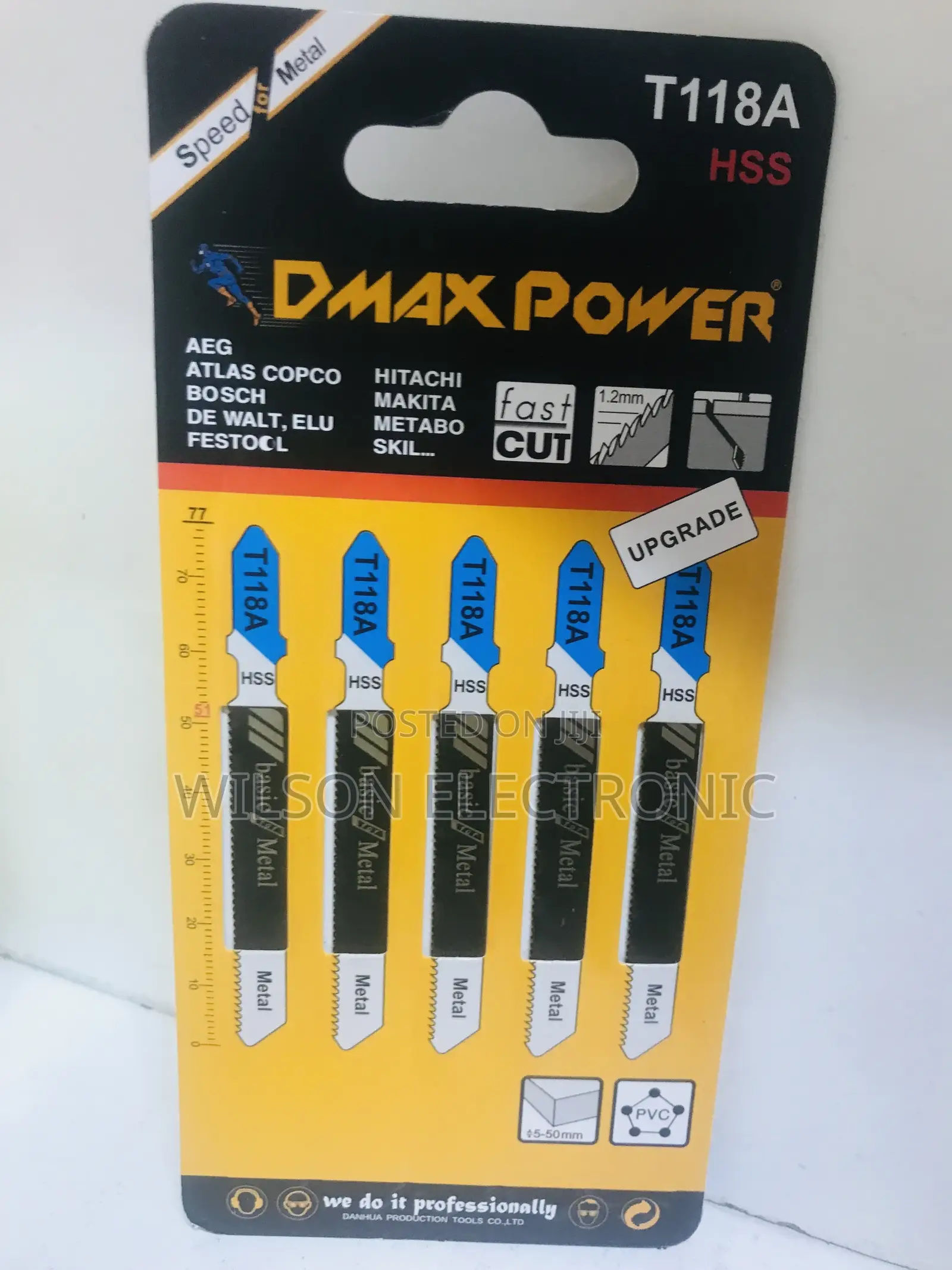 Jigsaw Blades. T118A HSS