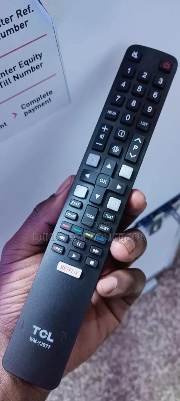 TCL Remote Control - main view