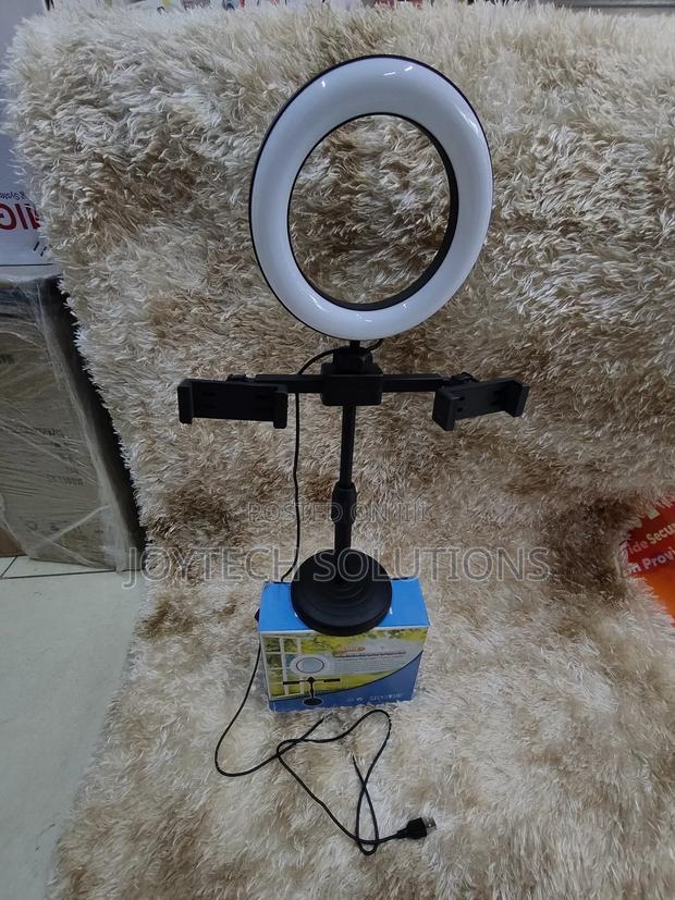 Ringlight Table Stand Phone Holder. 6 Inches - thumbnail 2