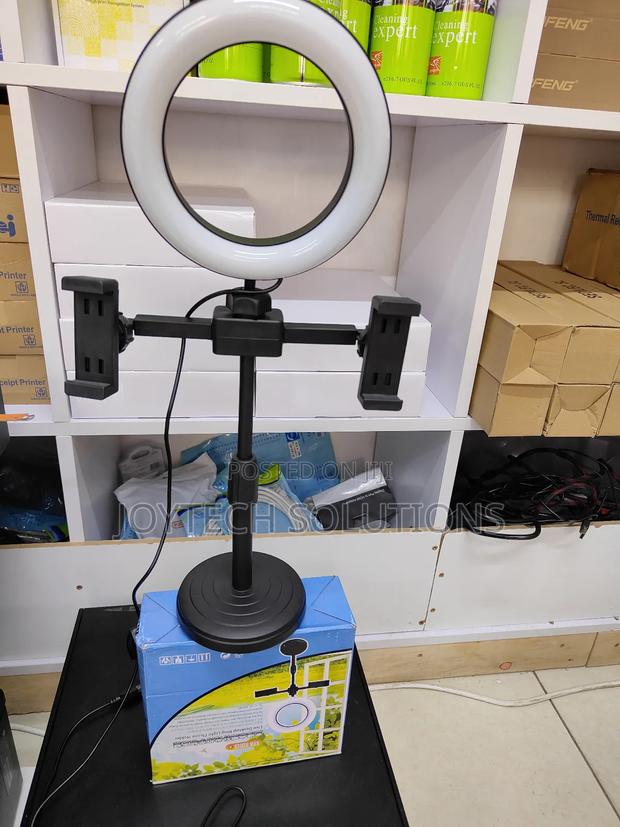 Ringlight Table Stand Phone Holder. 6 Inches - main view