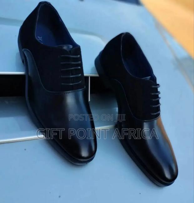 Black Official Shoes for Men - thumbnail 3