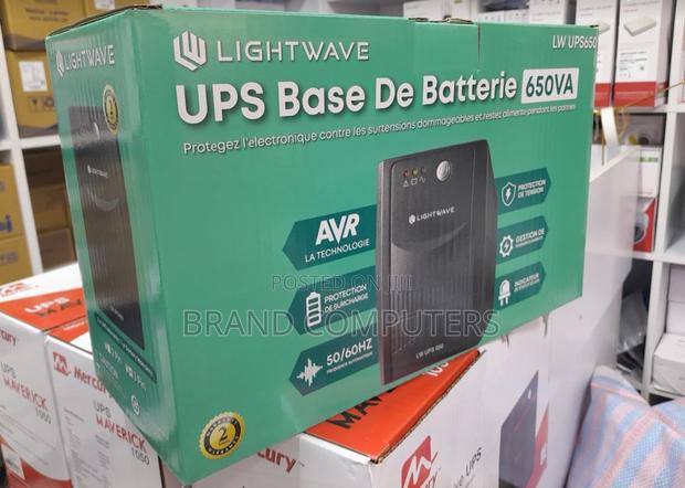 Lightwave Ups Battery Backup 650va " 650va!! Ups Light Wave - main view