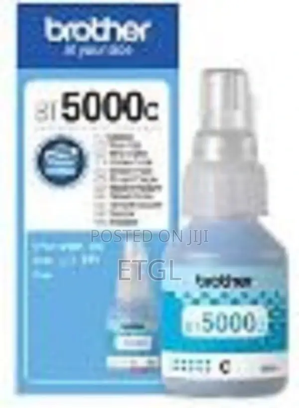 Brother BT-5000C Cyan Ink Bottle 48.8ml