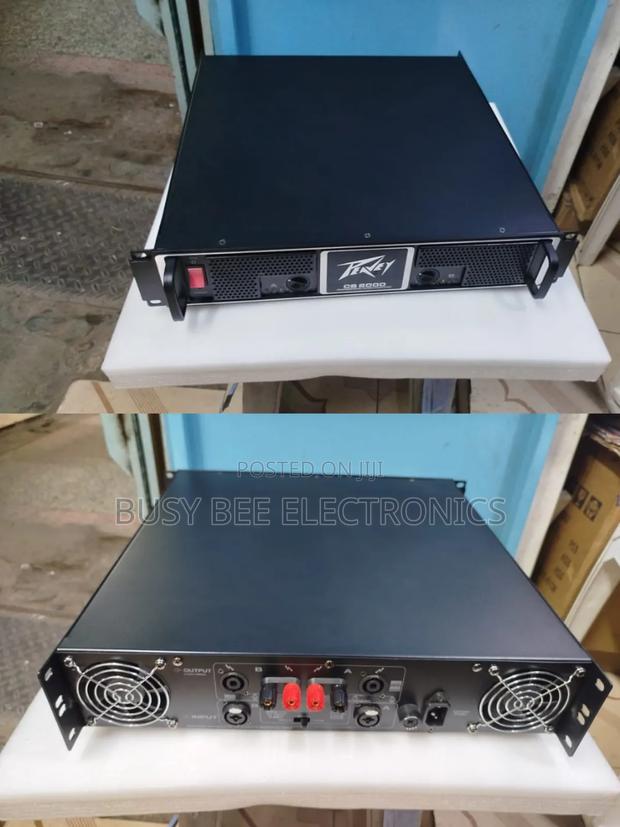 Cs 2000 Peavy Power Amplifier - main view