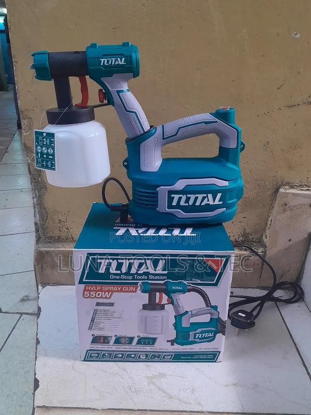 550W Total Spray Gun With Accessories