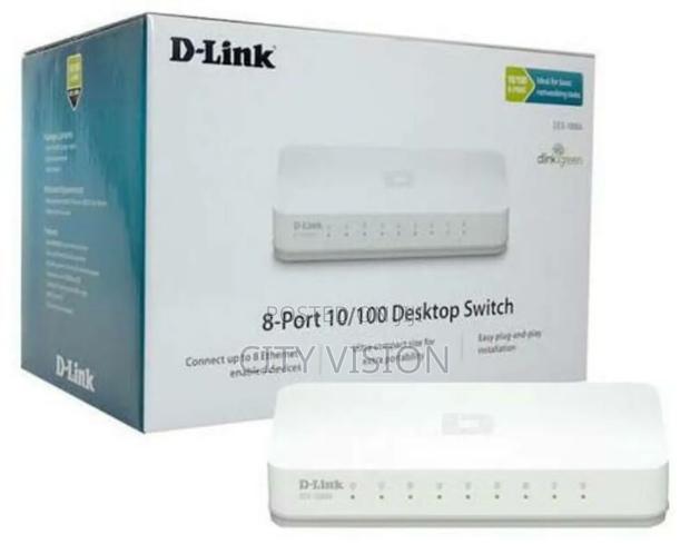 D-Link Des-1008c/B 8 Port 10/100base-T Unmanged Switch - main view