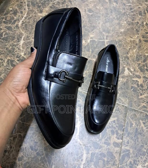 Black Official Men Shoes - thumbnail 3