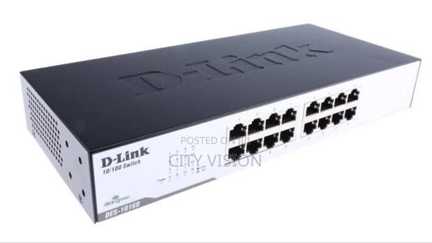 Dlink 16-Port Fast Ethernet Unmanaged Desktop Switch