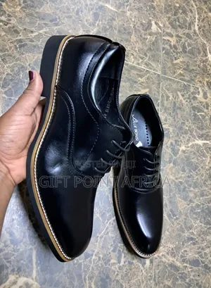 Empire Black Official Shoes for Men