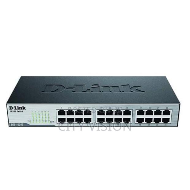 D-Link 24 Port 10/100mbps Unmanaged Switch Des-1024d - main view