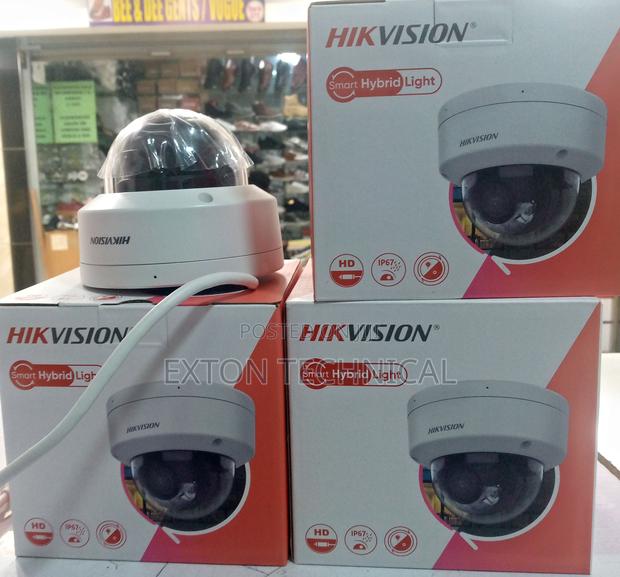 Poe Ip Hikvision Smart Hybrid CCTV Camera 2mp Ip Dome