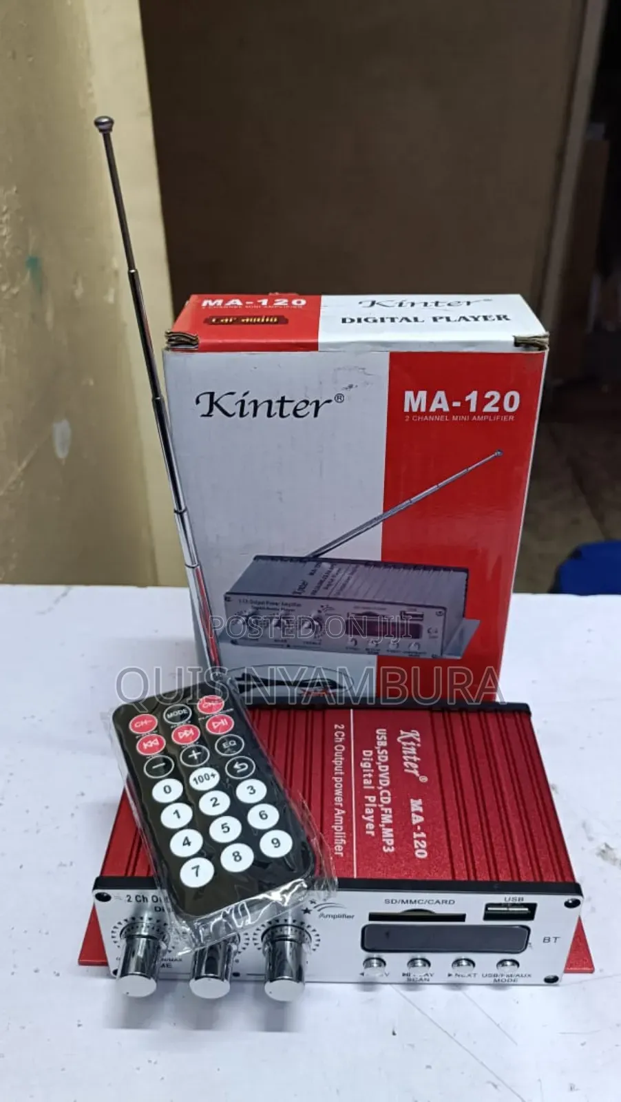 Amplifier, Kinter Amplifier With Bluetooth
