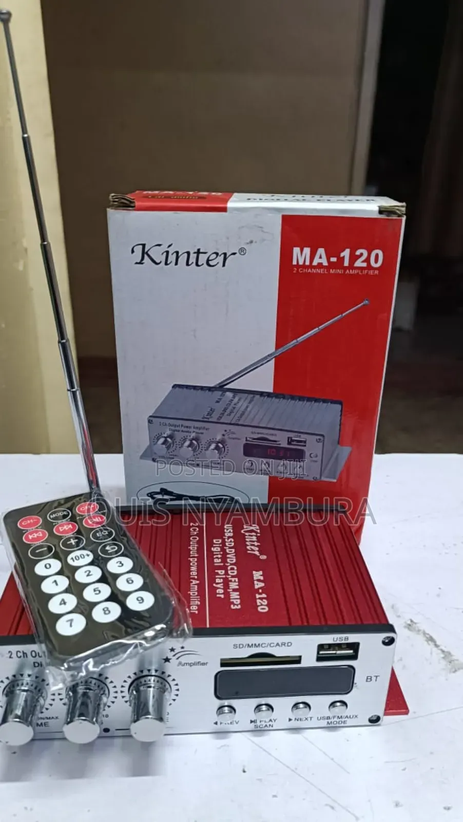 Amplifier, Kinter Amplifier With Bluetooth