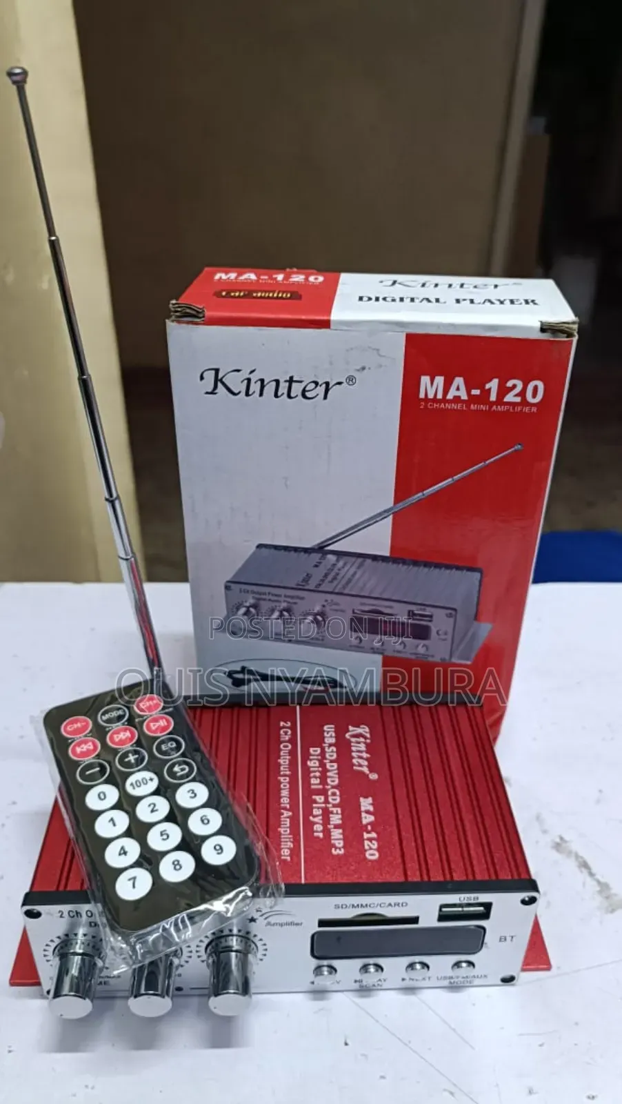 Amplifier, Kinter Amplifier With Bluetooth