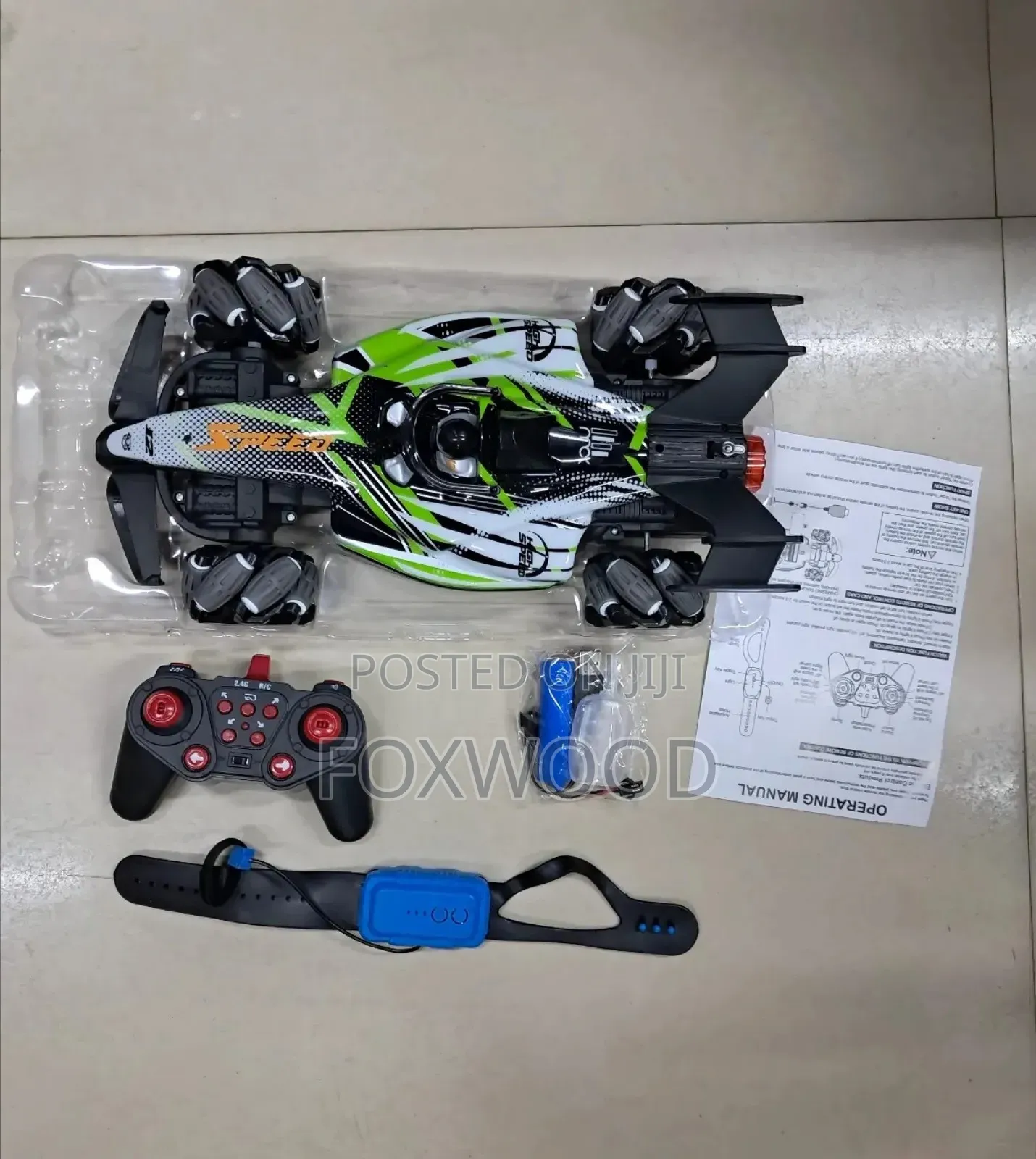 Ferrari Drift Car Remote Controlled And Hand Gesture Sensor