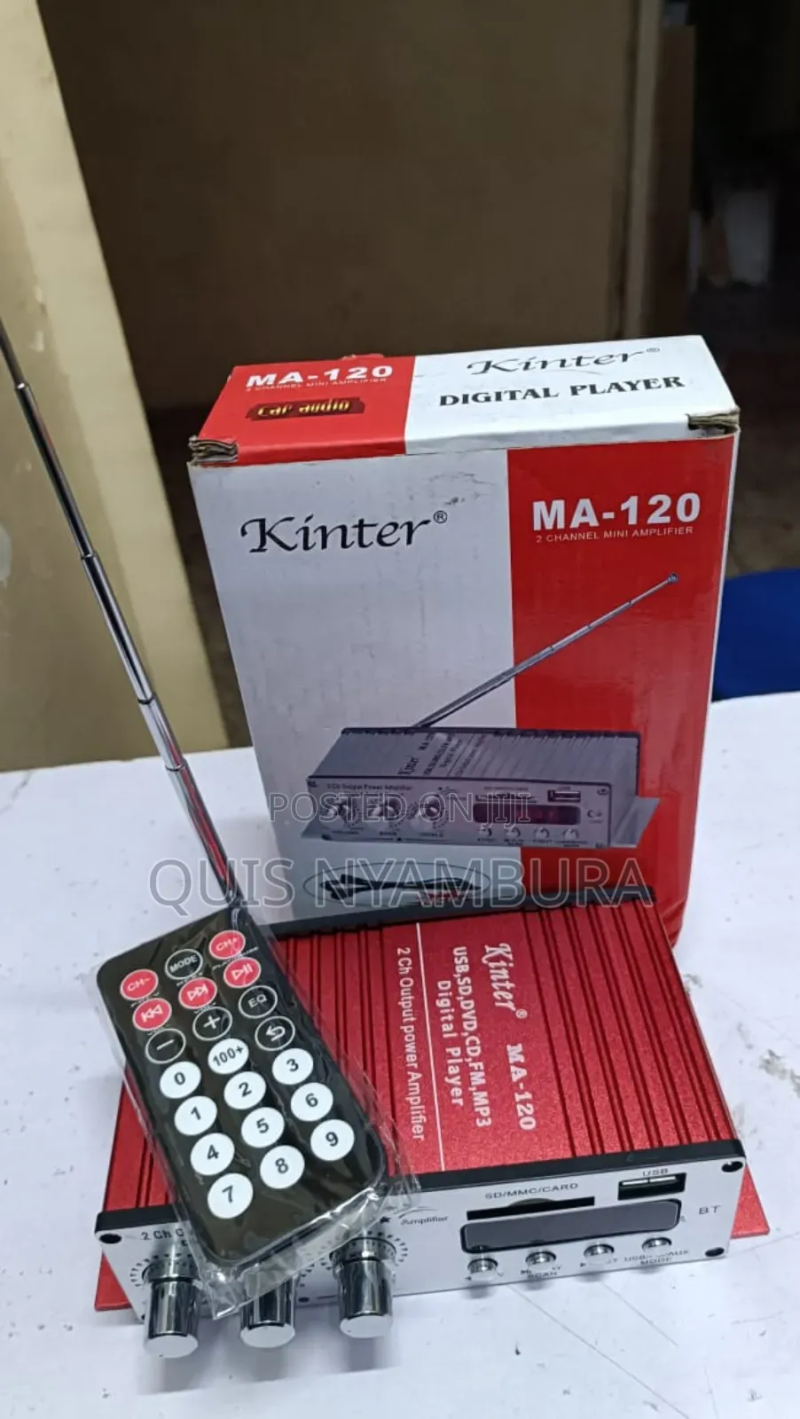 Amplifier, Amplifier With Bluetooth