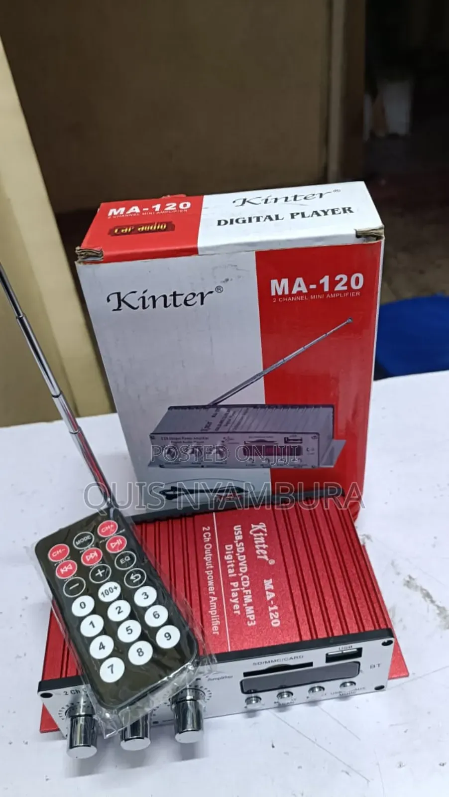 Amplifier, Amplifier With Bluetooth