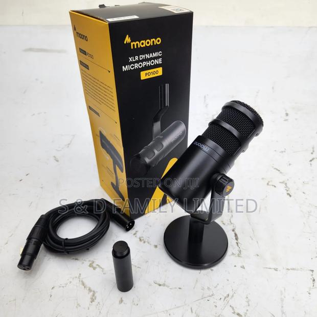 Maono PD100 Podcast Dynamic XLR Microphone Kit - main view