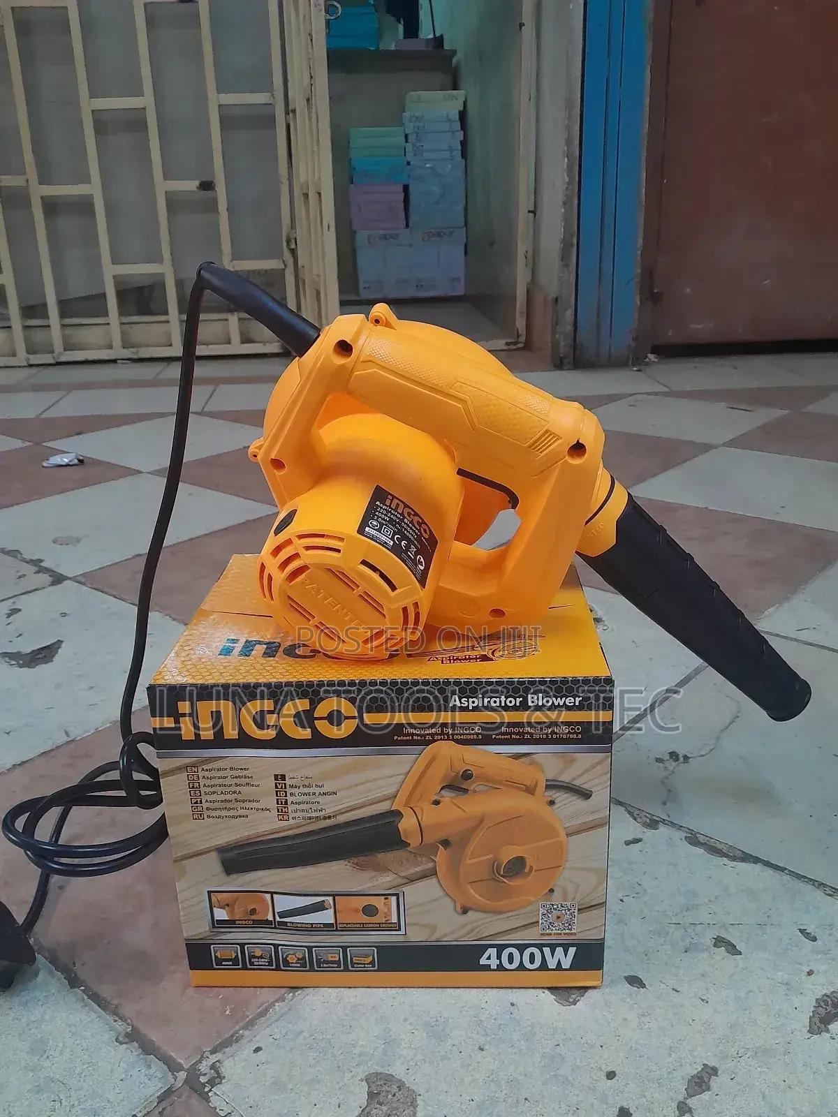 AB06008,Aspirator Blower, Ingco,600W.