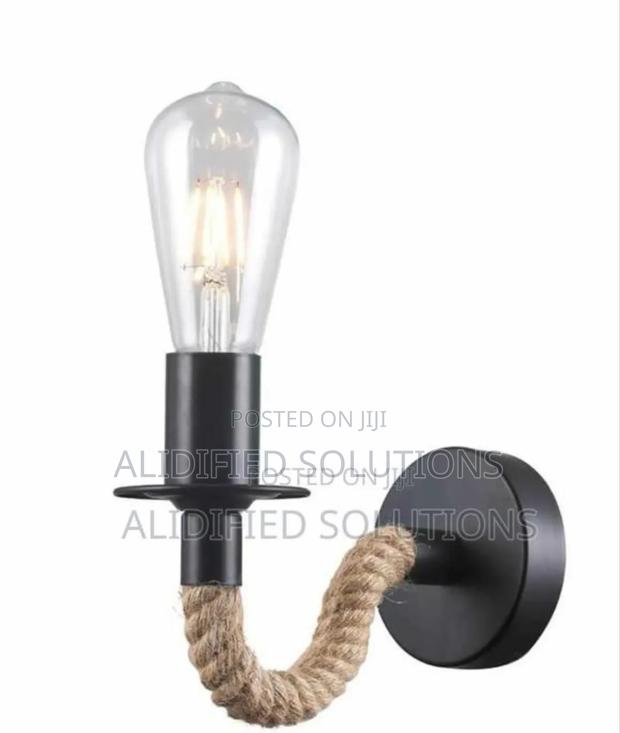 Rope Pendant Wallbracket Light