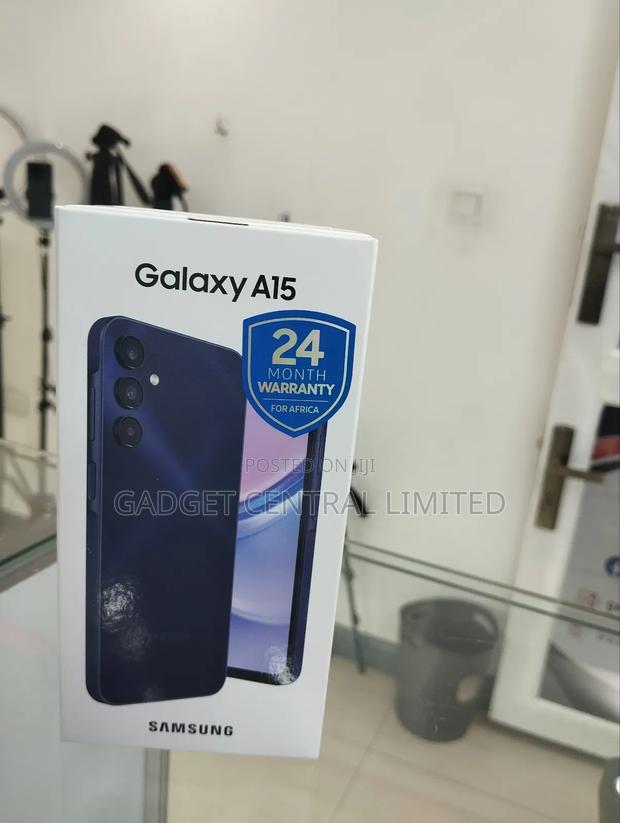 New Samsung Galaxy A15 128 GB Black