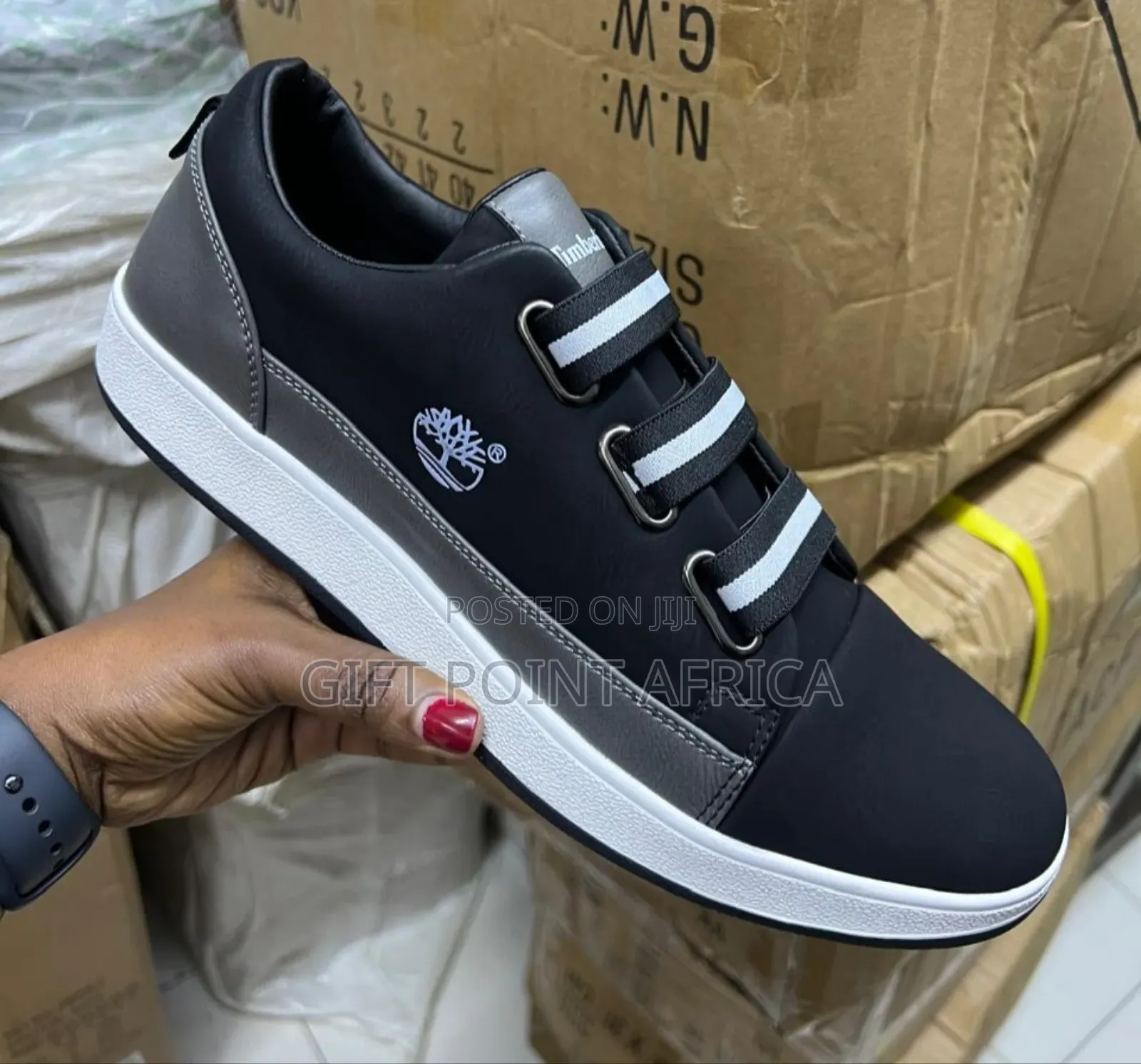 Black Smart Casual Timberland Shoes for Men