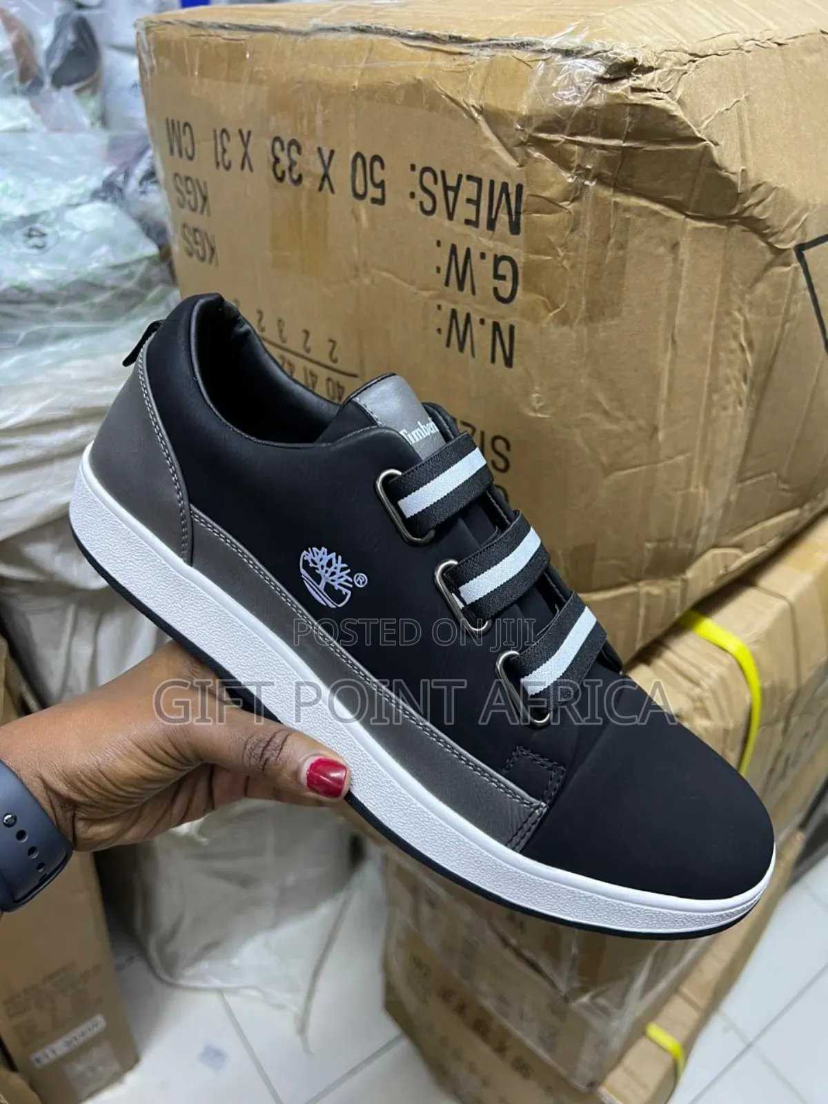Black Smart Casual Timberland Shoes for Men