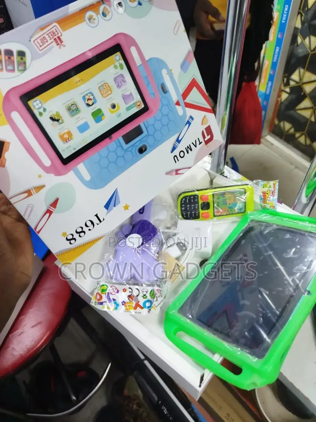 Tamou T689 E-Learning Kids Tablet With Internet Connection