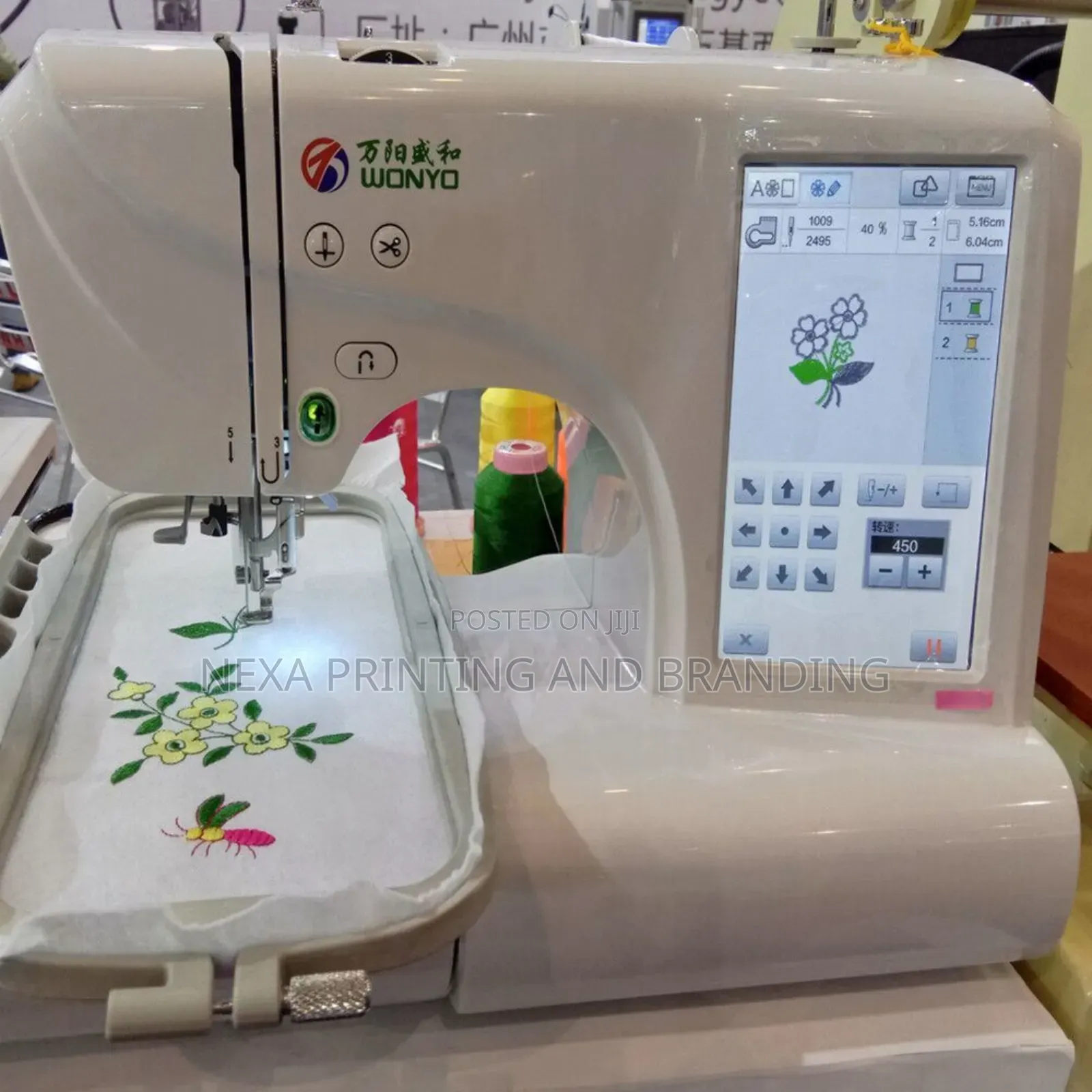 Excellent Single Head Embroidery Machine